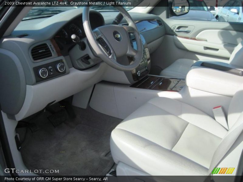 Graystone Metallic / Light Titanium 2009 Chevrolet Avalanche LTZ 4x4