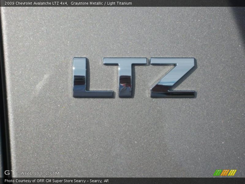 Graystone Metallic / Light Titanium 2009 Chevrolet Avalanche LTZ 4x4