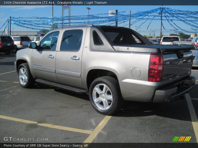 Graystone Metallic / Light Titanium 2009 Chevrolet Avalanche LTZ 4x4