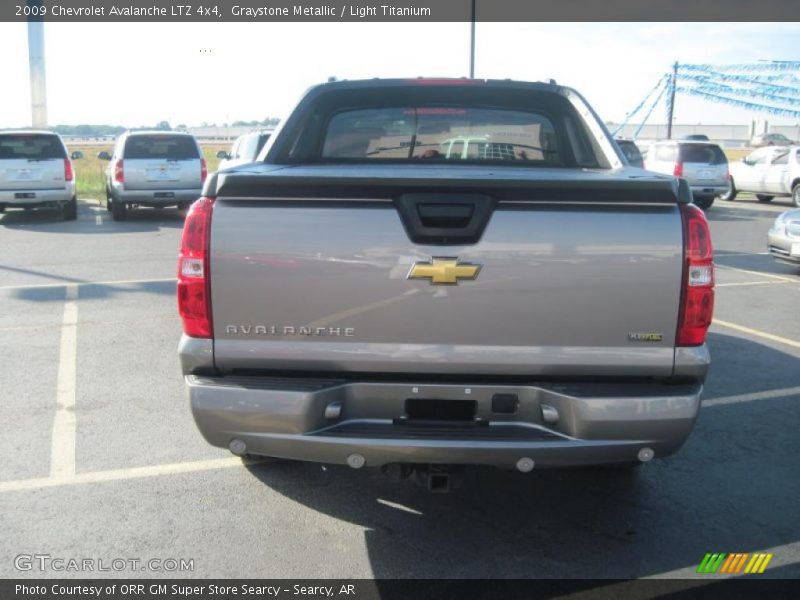 Graystone Metallic / Light Titanium 2009 Chevrolet Avalanche LTZ 4x4