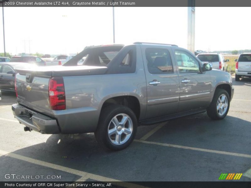 Graystone Metallic / Light Titanium 2009 Chevrolet Avalanche LTZ 4x4