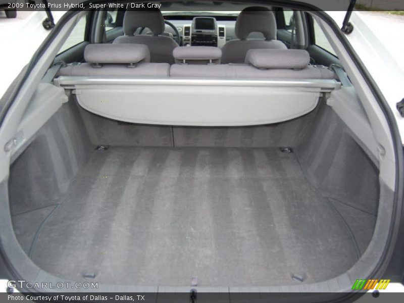 Super White / Dark Gray 2009 Toyota Prius Hybrid
