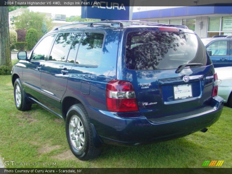 Indigo Ink Pearl / Ash 2004 Toyota Highlander V6 4WD