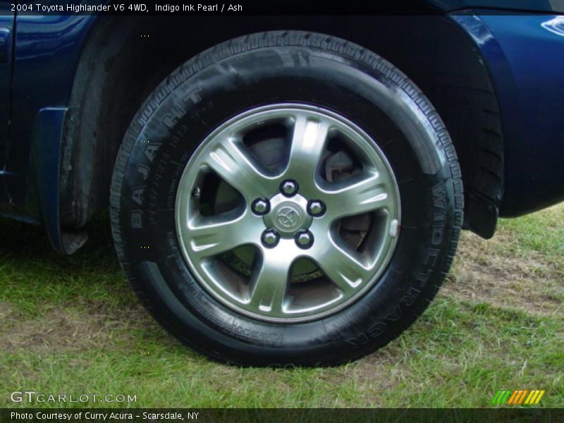 Indigo Ink Pearl / Ash 2004 Toyota Highlander V6 4WD