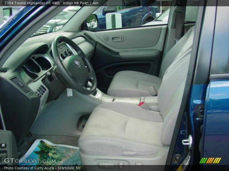 Indigo Ink Pearl / Ash 2004 Toyota Highlander V6 4WD