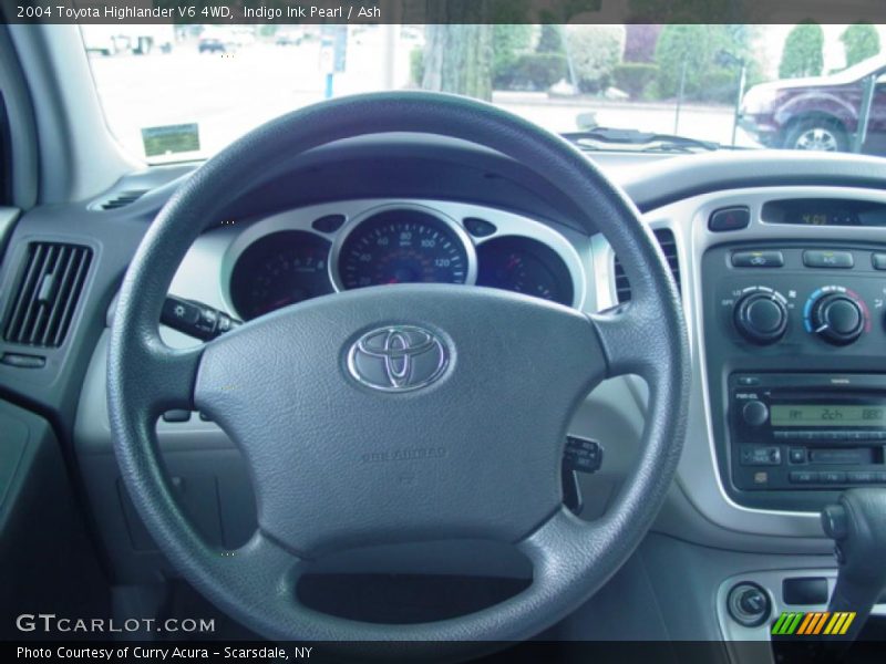 Indigo Ink Pearl / Ash 2004 Toyota Highlander V6 4WD