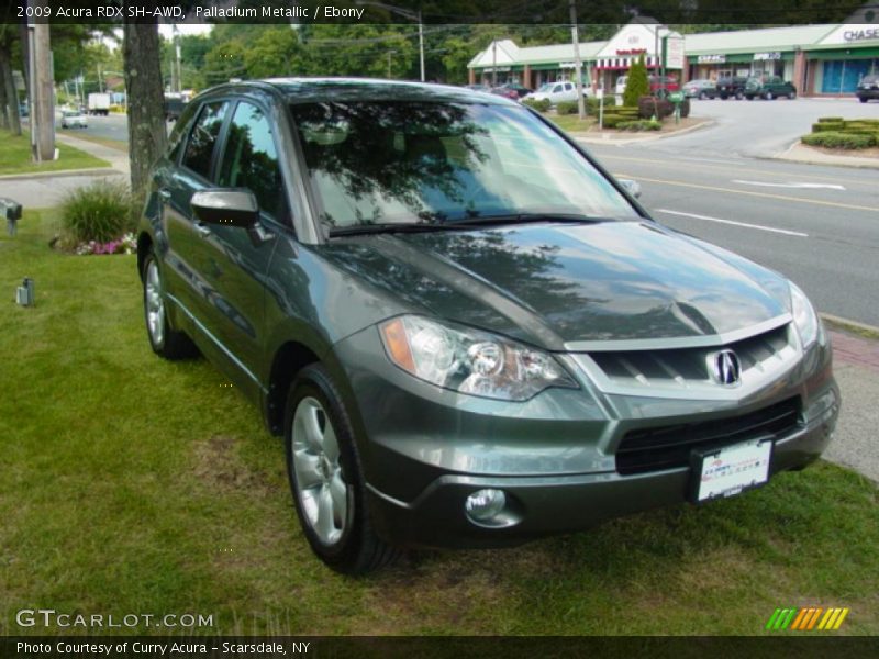 Palladium Metallic / Ebony 2009 Acura RDX SH-AWD