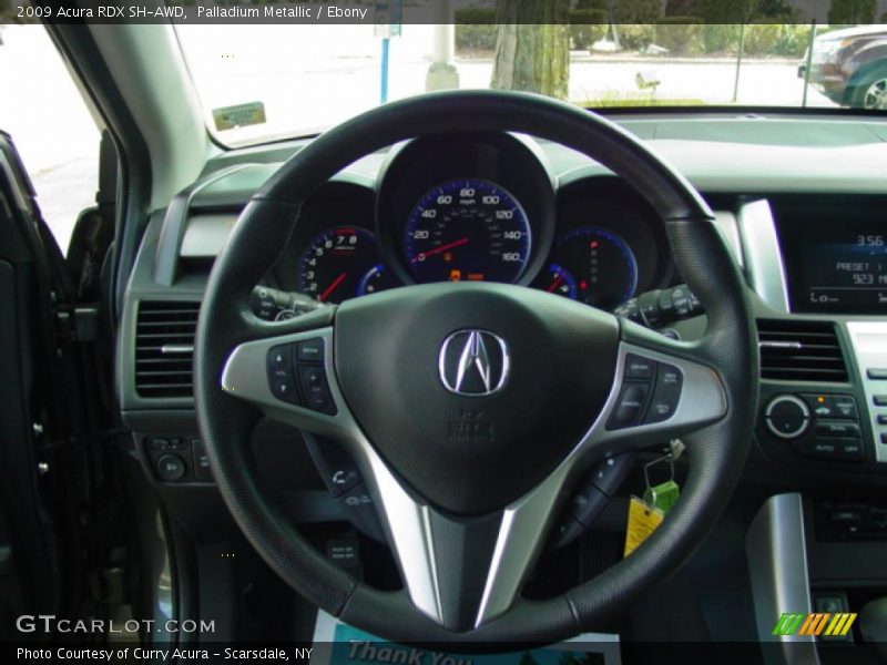 Palladium Metallic / Ebony 2009 Acura RDX SH-AWD