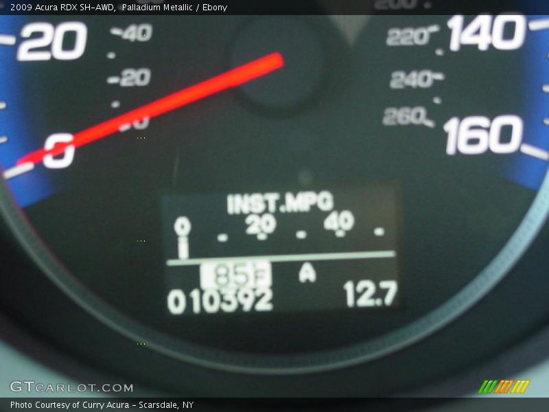 Palladium Metallic / Ebony 2009 Acura RDX SH-AWD