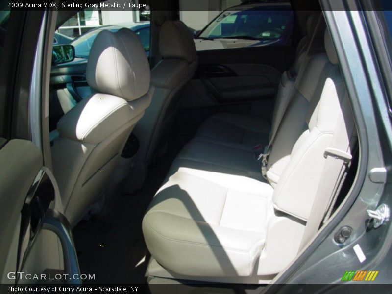 Sterling Gray Metallic / Taupe 2009 Acura MDX