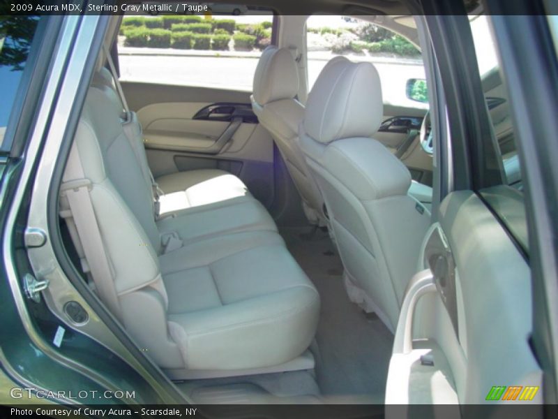 Sterling Gray Metallic / Taupe 2009 Acura MDX