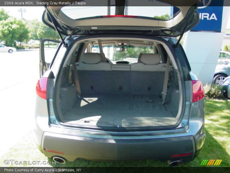 Sterling Gray Metallic / Taupe 2009 Acura MDX