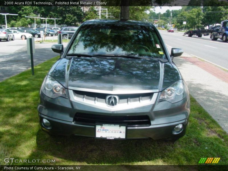 Polished Metal Metallic / Ebony 2008 Acura RDX Technology