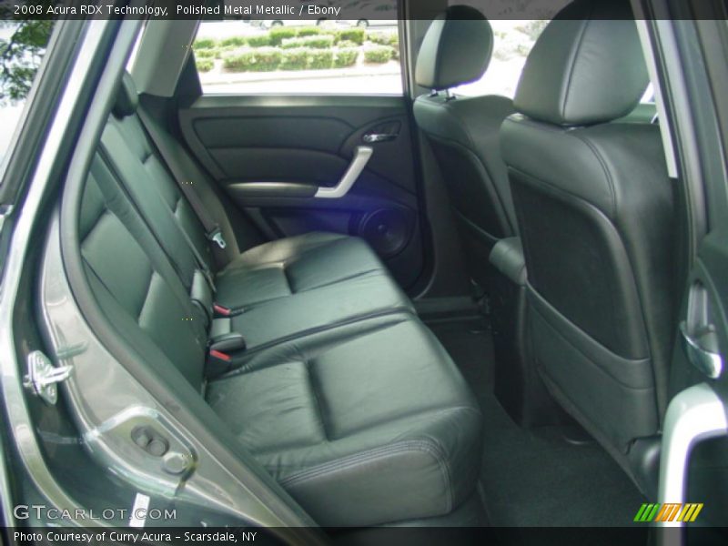 Polished Metal Metallic / Ebony 2008 Acura RDX Technology