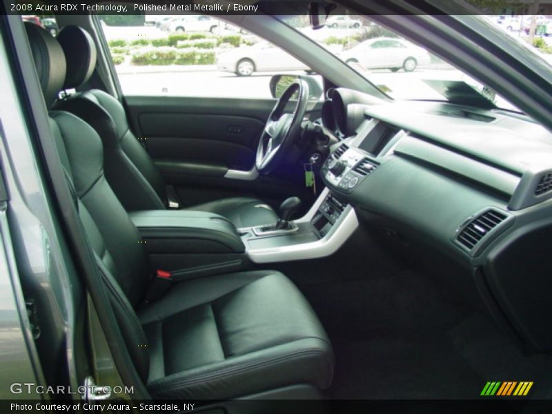 Polished Metal Metallic / Ebony 2008 Acura RDX Technology