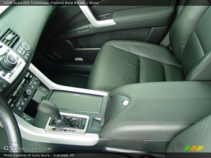 Polished Metal Metallic / Ebony 2008 Acura RDX Technology