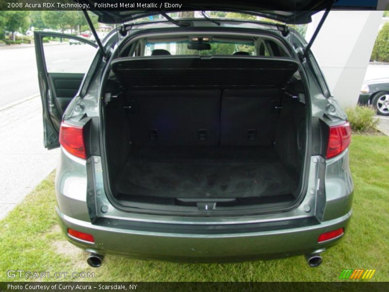 Polished Metal Metallic / Ebony 2008 Acura RDX Technology