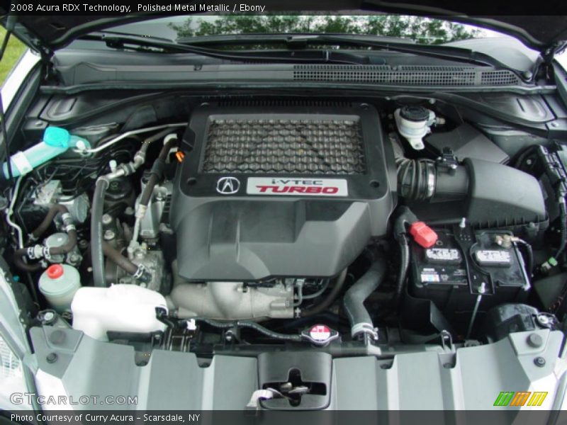 Polished Metal Metallic / Ebony 2008 Acura RDX Technology