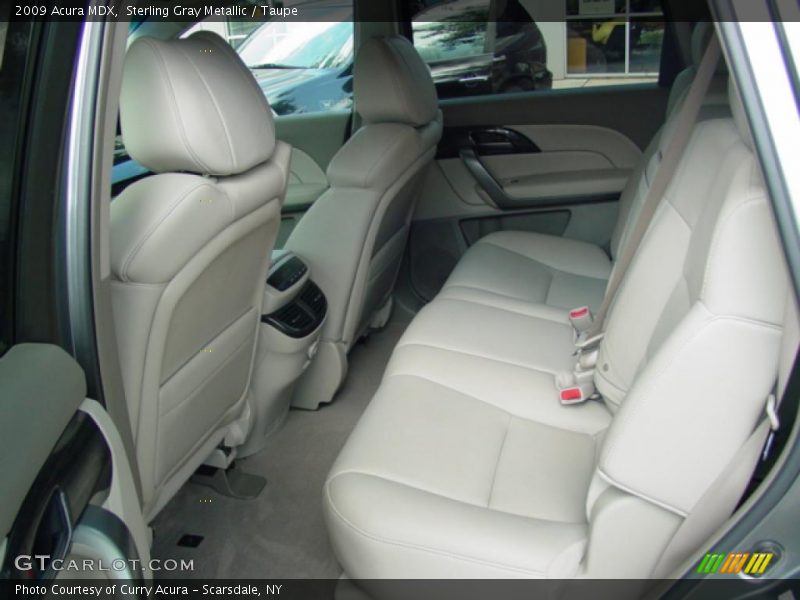 Sterling Gray Metallic / Taupe 2009 Acura MDX
