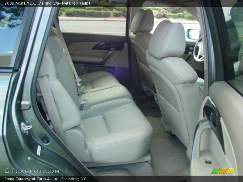 Sterling Gray Metallic / Taupe 2009 Acura MDX