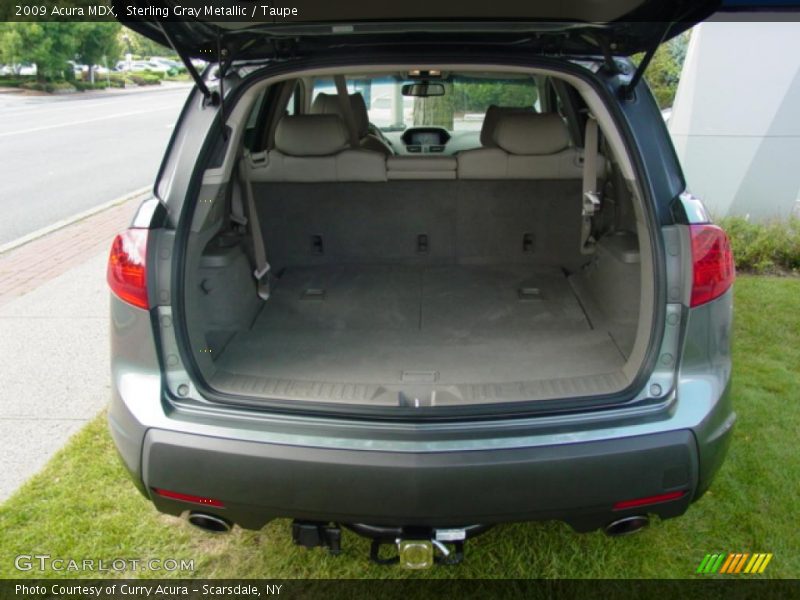 Sterling Gray Metallic / Taupe 2009 Acura MDX
