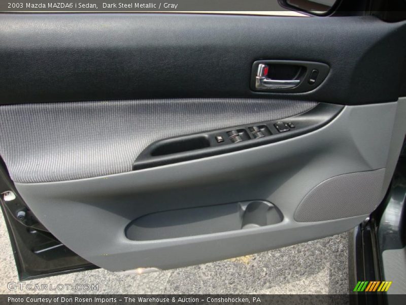 Dark Steel Metallic / Gray 2003 Mazda MAZDA6 i Sedan