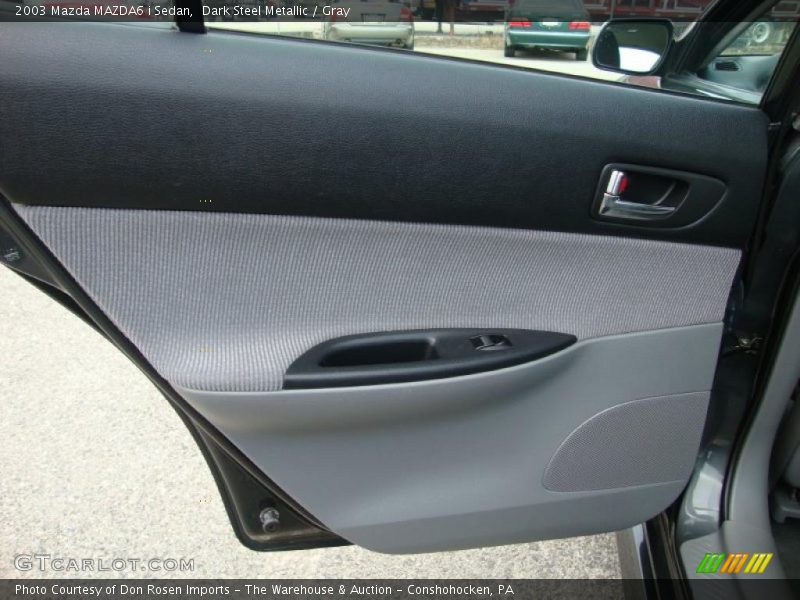 Dark Steel Metallic / Gray 2003 Mazda MAZDA6 i Sedan