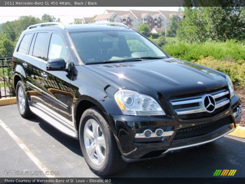 Black / Black 2011 Mercedes-Benz GL 450 4Matic