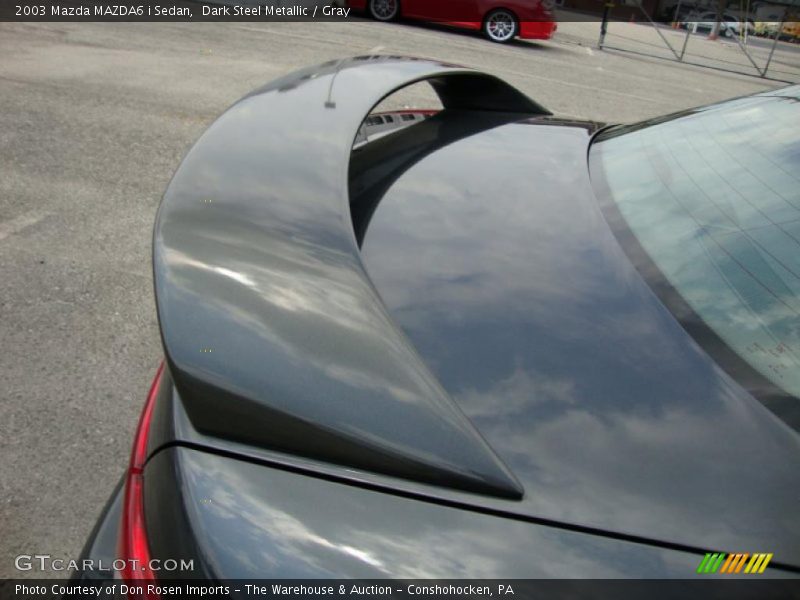 Dark Steel Metallic / Gray 2003 Mazda MAZDA6 i Sedan