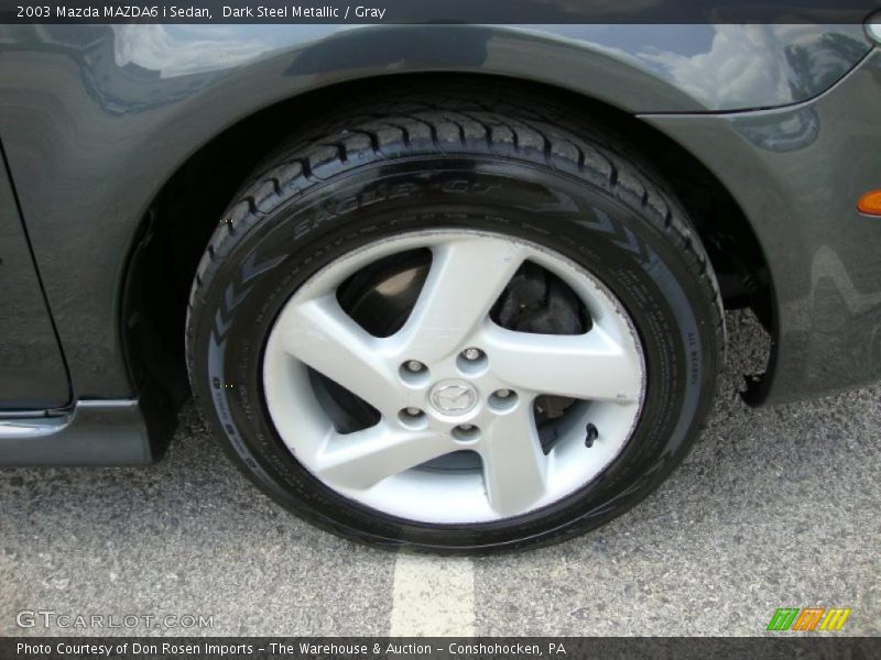 Dark Steel Metallic / Gray 2003 Mazda MAZDA6 i Sedan