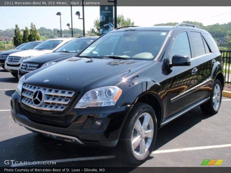 Black / Cashmere 2011 Mercedes-Benz ML 350 4Matic
