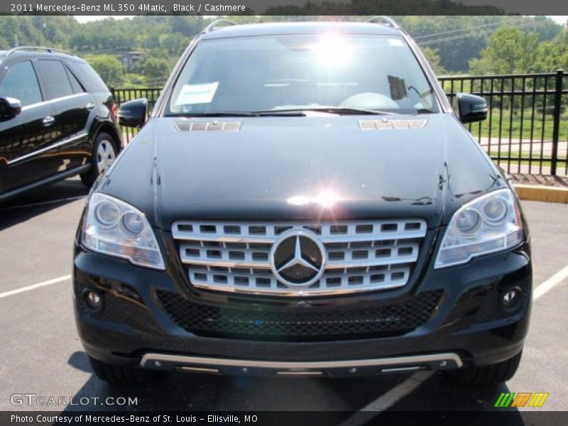 Black / Cashmere 2011 Mercedes-Benz ML 350 4Matic