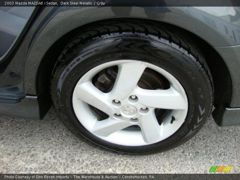 Dark Steel Metallic / Gray 2003 Mazda MAZDA6 i Sedan