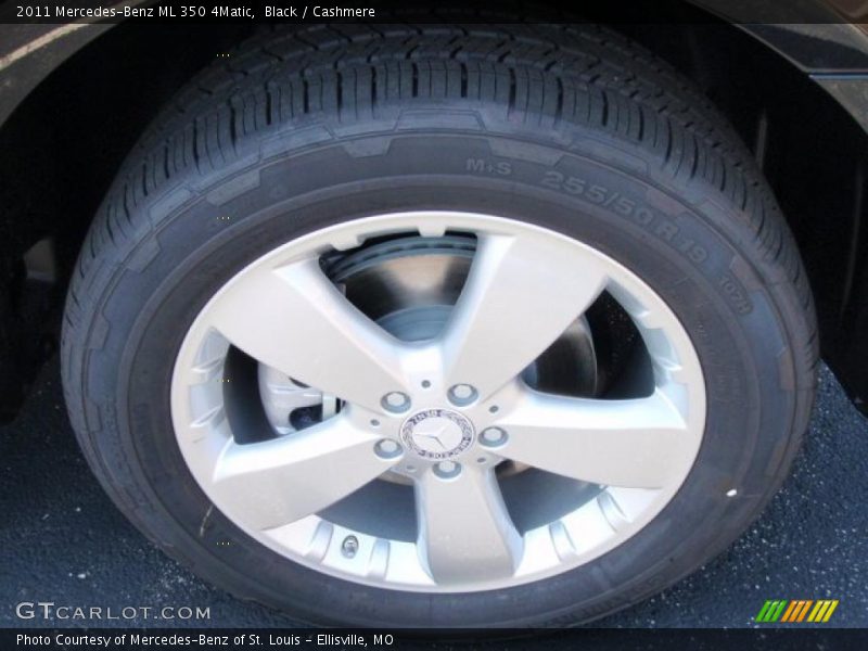 Black / Cashmere 2011 Mercedes-Benz ML 350 4Matic