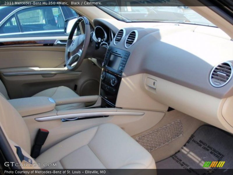 Black / Cashmere 2011 Mercedes-Benz ML 350 4Matic