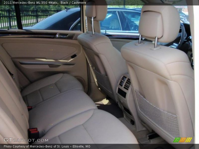 Black / Cashmere 2011 Mercedes-Benz ML 350 4Matic