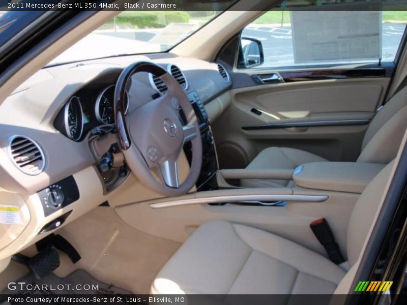 Black / Cashmere 2011 Mercedes-Benz ML 350 4Matic