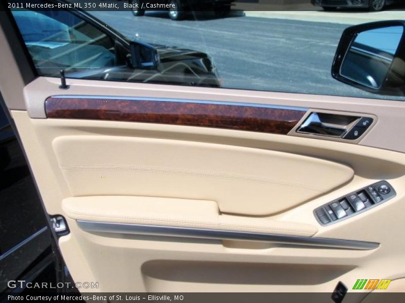 Black / Cashmere 2011 Mercedes-Benz ML 350 4Matic