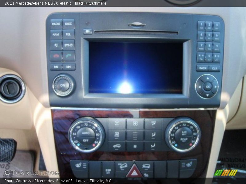 Black / Cashmere 2011 Mercedes-Benz ML 350 4Matic