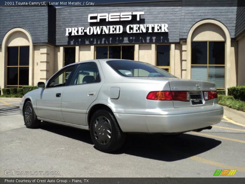 Lunar Mist Metallic / Gray 2001 Toyota Camry LE