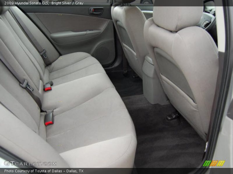 Bright Silver / Gray 2009 Hyundai Sonata GLS