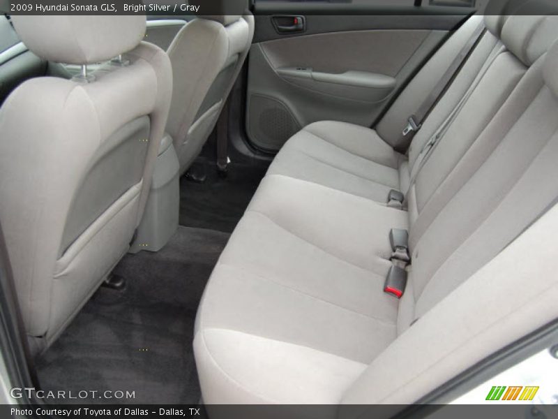 Bright Silver / Gray 2009 Hyundai Sonata GLS
