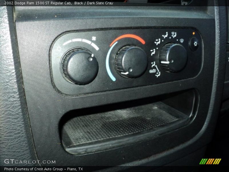 Black / Dark Slate Gray 2002 Dodge Ram 1500 ST Regular Cab