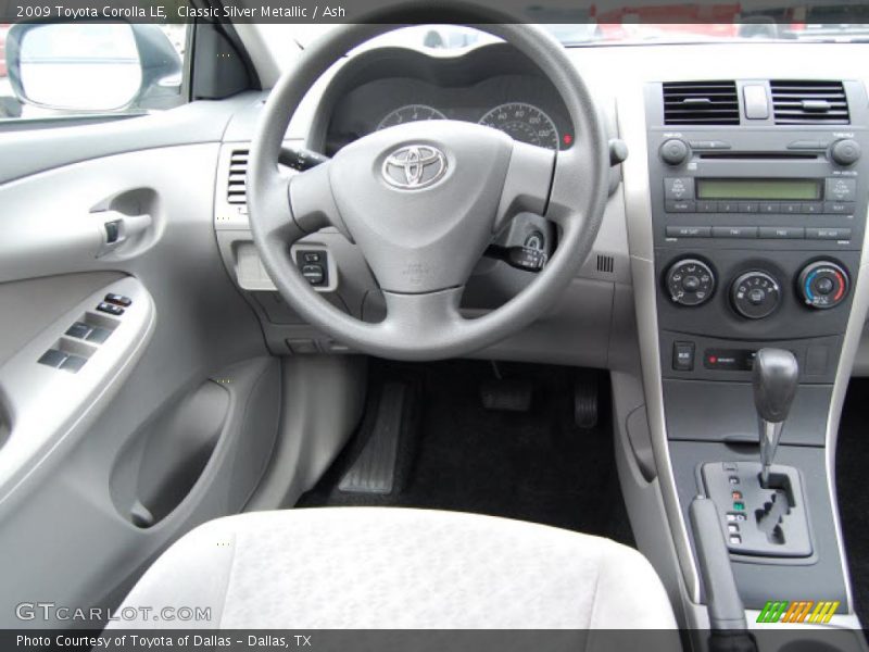 Classic Silver Metallic / Ash 2009 Toyota Corolla LE