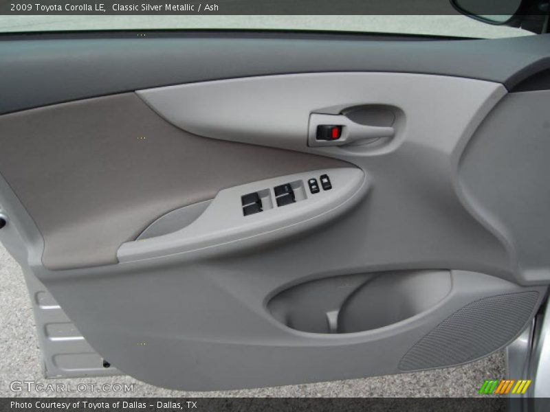 Classic Silver Metallic / Ash 2009 Toyota Corolla LE