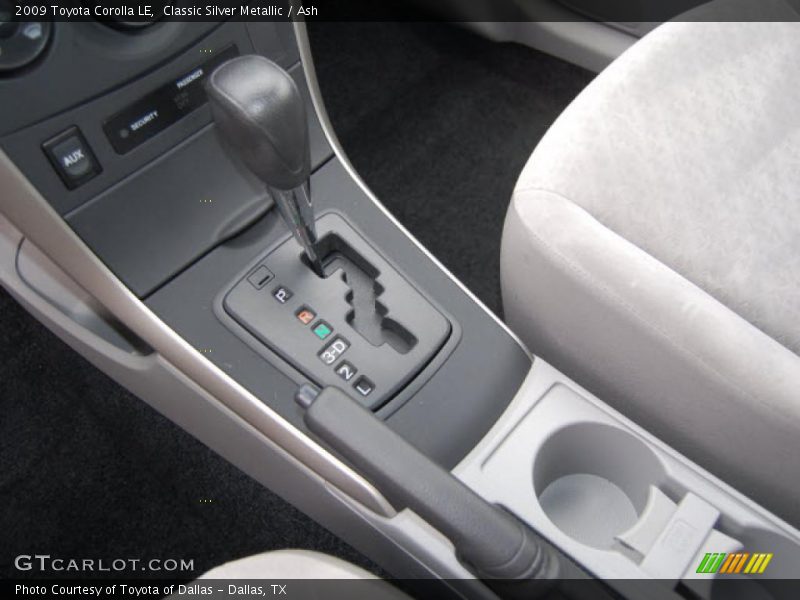 Classic Silver Metallic / Ash 2009 Toyota Corolla LE