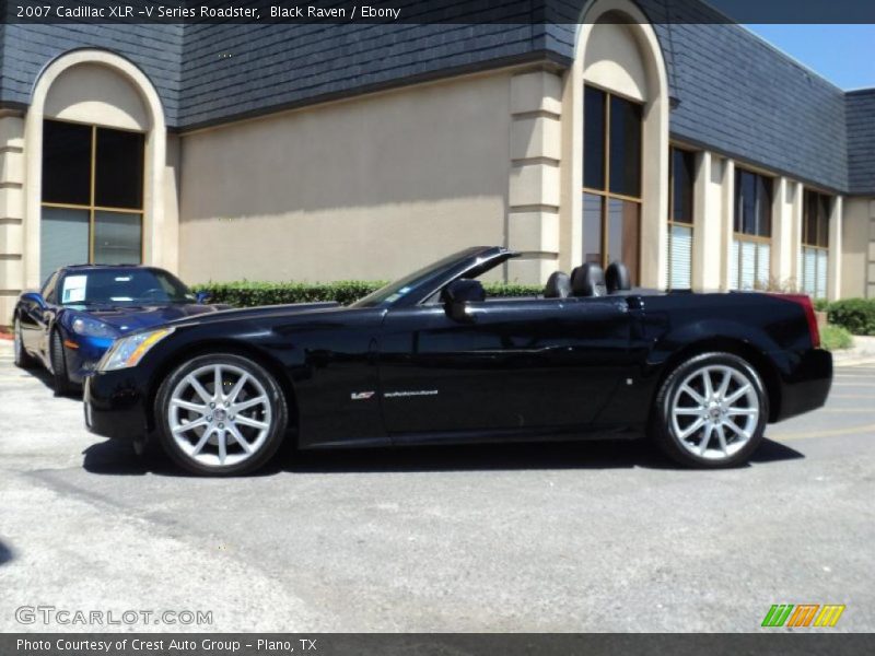 Black Raven / Ebony 2007 Cadillac XLR -V Series Roadster