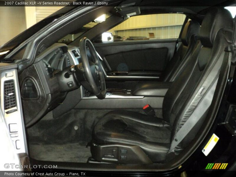Black Raven / Ebony 2007 Cadillac XLR -V Series Roadster