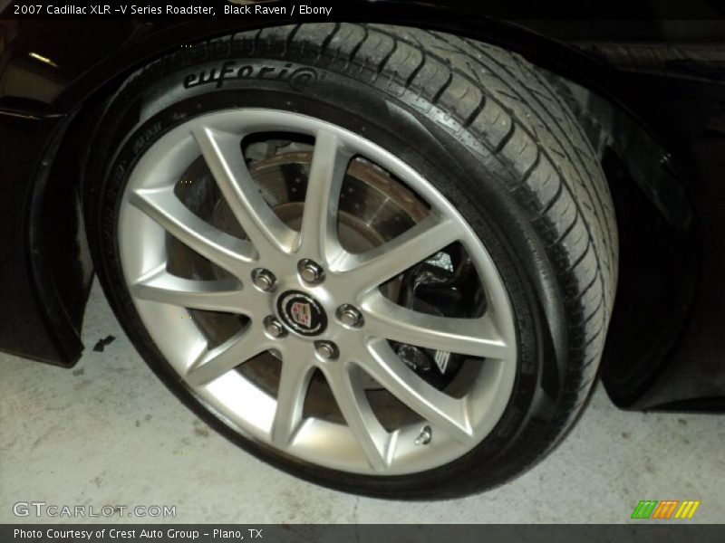 Black Raven / Ebony 2007 Cadillac XLR -V Series Roadster