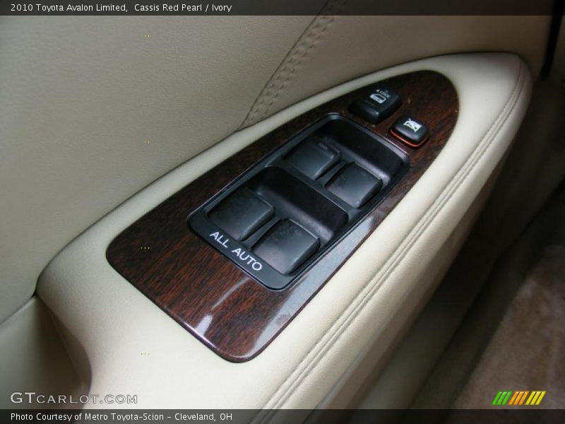 Cassis Red Pearl / Ivory 2010 Toyota Avalon Limited